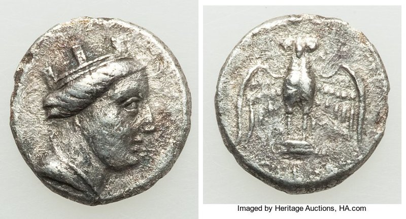 PONTUS. Amisus. Ca. 3rd-2nd centuries BC. AR hemidrachm (11mm, 1.63 gm, 11h). VF...