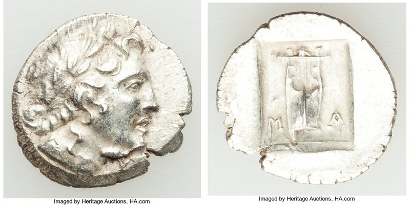 LYCIAN LEAGUE. Masicytes. Ca. 1st century BC. AR hemidrachm (15mm, 1.80 gm, 12h)...