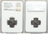 PHOENICIA. Tyre. Ca. 126/5 BC-AD 65/6. AR half-shekel (6.58 gm). NGC Choice VF 4/5 - 3/5. Dated Civic Year 172 (AD 46/7). Laureate bust of Melqart rig...