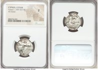 ANCIENT LOTS. Greek. Cyprus. Azbaal (449-425 BC). Lot of two (2) AR staters. NGC Fine, test cut. Includes: (2) CYPRUS. Citium. Azbaal (449-425 BC). AR...