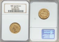 Victoria gold Sovereign 1859-SYDNEY XF45 NGC, Sydney mint, KM4. AGW 0.2353 oz. 

HID09801242017