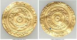 Fatimid. al-Aziz (AH 365-386 / AD 975-996) gold Dinar AH 367 (AD 977/8) VF, Misr mint, A-703. 22.5mm. 4.10gm. 

HID09801242017