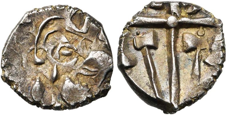 GAULE NARBONNAISE, Volcae Tectosages, AR drachme, vers 170-60 av. J.-C. Série cu...