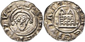 NEDERLAND, FRIESLAND, Godfried met de Baard, hertog van Nederlotharingen (†1069), AR denarius, ca 1060, Mere Civitas (Merum, Fivelgo). Vz/ + IGODVEIRD...