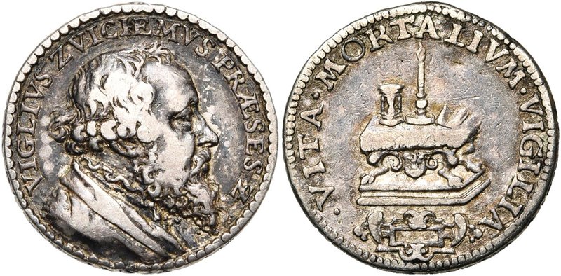 PAYS-BAS MERIDIONAUX, AR médaille, s.d. (1561 ?), Jonghelinck. Viglius d''Aytta ...