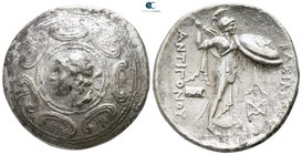 Kings of Macedon. Uncertain mint or Amphipolis. Antigonos II Gonatas 277-239 BC. Struck circa 270 BC. Tetradrachm AR