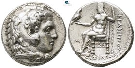 Kings of Macedon. Babylon. Philip III Arrhidaeus 323-317 BC. In the types of Alexander III of Macedon. Struck under Archon, Dokimos, or Seleukos I, ci...