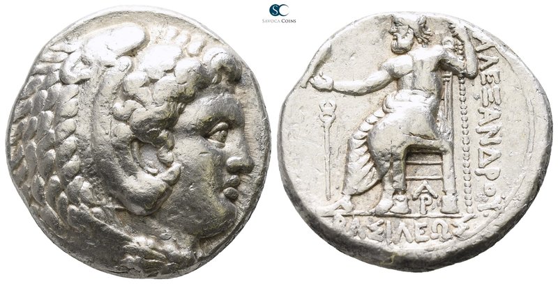 Kings of Macedon. Arados. Alexander III "the Great" 336-323 BC. Lifetime issue, ...