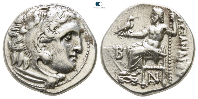 Kings of Macedon. Kolophon. Alexander III "the Great" 336-323 BC. Struck under A...