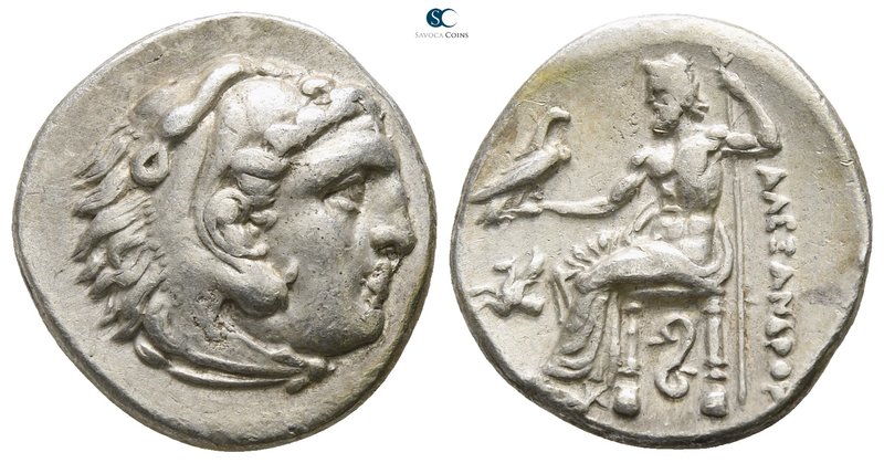 Kings of Macedon. Lampsakos. Alexander III "the Great" 336-323 BC. Struck circa ...