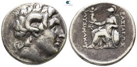 Kings of Thrace. Ephesos. Macedonian. Lysimachos 305-281 BC. Struck circa 295/4-289/8 BC. Tetradrachm AR