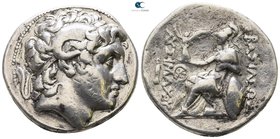 Kings of Thrace. Pergamon. Macedonian. Lysimachos 305-281 BC. Struck circa 287-282 BC. Tetradrachm AR