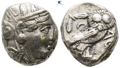 Attica. Athens circa 353-294 BC. Tetradrachm AR