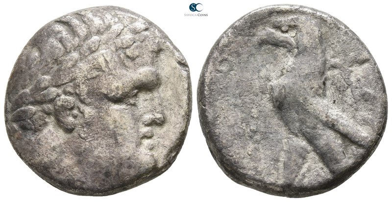 Phoenicia. Tyre circa 126 BC-AD 65. Uncertain date
Tetradrachm - Shekel AR

2...