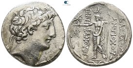 Seleukid Kingdom. Ake-Ptolemaïs. Antiochos VIII Epiphanes (Grypos) 121-97 BC. Struck circa 121-113 BC. Tetradrachm AR
