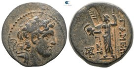 Seleukid Kingdom. Apameia. Alexander I Balas 152-145 BC. Quasi-municipal issue, dated SE 163=150-149 BC. Bronze Æ