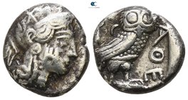 Arabia Felix. Himyarites and Sabaeans circa 300-200 BC. Imitating Athens. Drachm AR