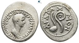 Seleucis and Pieria. Antioch. Nero as Caesar AD 50-54. Struck under Claudius, AD 50-54. Didrachm AR