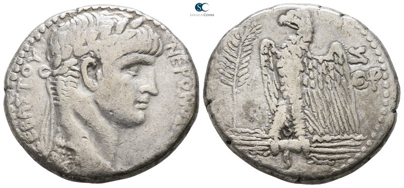 Seleucis and Pieria. Antioch. Nero AD 54-68. Dated RY 7 and year 109 of the Caes...