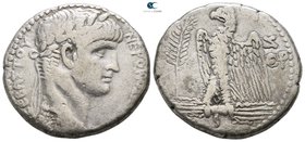 Seleucis and Pieria. Antioch. Nero AD 54-68. Dated RY 7 and year 109 of the Caesarean Era=AD 60/1. Billon-Tetradrachm