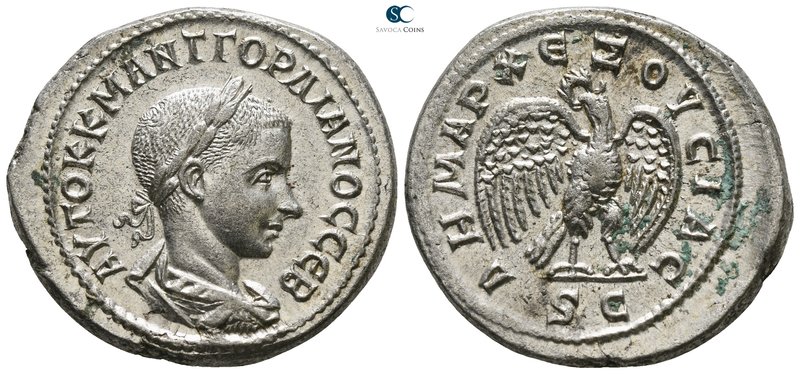 Seleucis and Pieria. Antioch. Gordian III. AD 238-244. Struck AD 240
Billon-Tet...