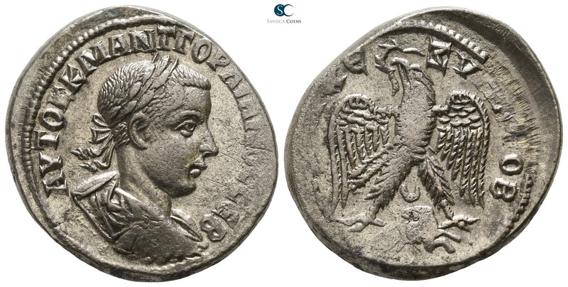 Seleucis and Pieria. Antioch. Gordian III. AD 238-244. Struck AD 241-244
Billon...