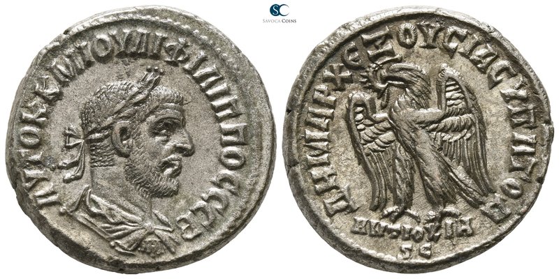 Seleucis and Pieria. Antioch. Philip I Arab AD 244-249. Struck AD 248-249
Billo...