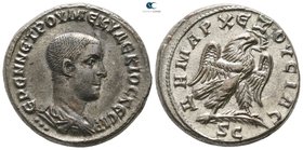 Seleucis and Pieria. Antioch. Herennius Etruscus, as Caesar AD 249-251. Struck AD 250-251. Billon-Tetradrachm