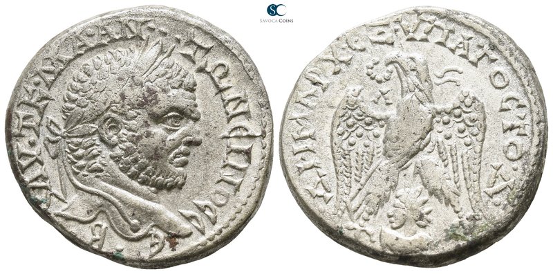 Seleucis and Pieria. Emesa. Caracalla AD 198-217. Struck circa AD 215-217
Billo...