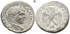 Seleucis and Pieria. Emesa. Caracalla AD 198-217. Struck circa AD 215-217. Billon-Tetradrachm