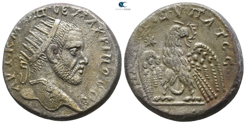 Mesopotamia. Carrhae. Macrinus AD 217-218. 
Billon-Tetradrachm

24mm., 13,66g...