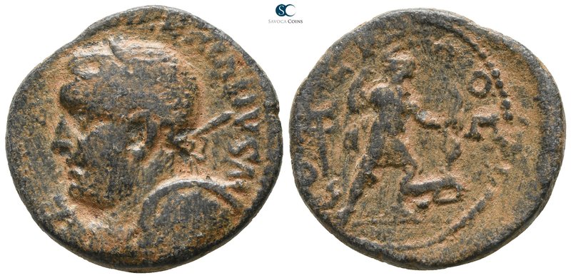 Phoenicia. Ace-Ptolemais. Valerian I AD 253-260. 
As Æ

26mm., 12,81g.

Lau...