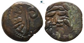 Judaea. Jerusalem. Procurators. Pontius Pilate 26-36 CE. struck under Tiberius, dated RY 17. Prutah Æ