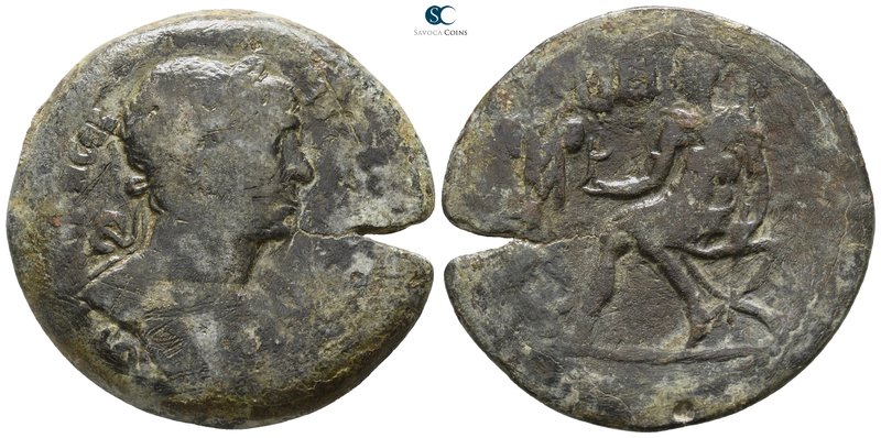 Egypt. Alexandria. Trajan AD 98-117. Dated RY 18=AD 114/5
Drachm Æ

35mm., 19...