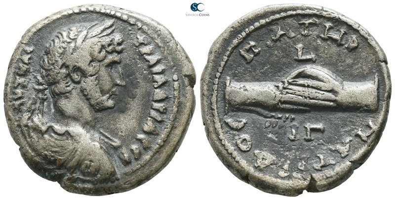 Egypt. Alexandria. Hadrian AD 117-138. Dated RY 13=AD 128
Billon-Tetradrachm
...