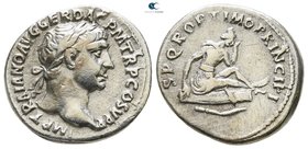 Trajan AD 98-117. Struck AD 103-107. Rome. Denarius AR