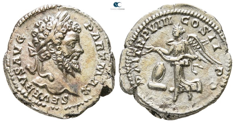 Septimius Severus AD 193-211. Struck AD 198-200. Rome
Denarius AR

19mm., 3,1...