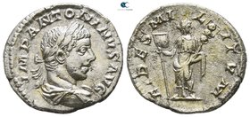 Elagabalus AD 218-222. Struck AD 219-220. Rome. Denarius AR