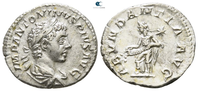 Elagabalus AD 218-222. Struck AD 220-221. Rome
Denarius AR

18mm., 2,47g.

...