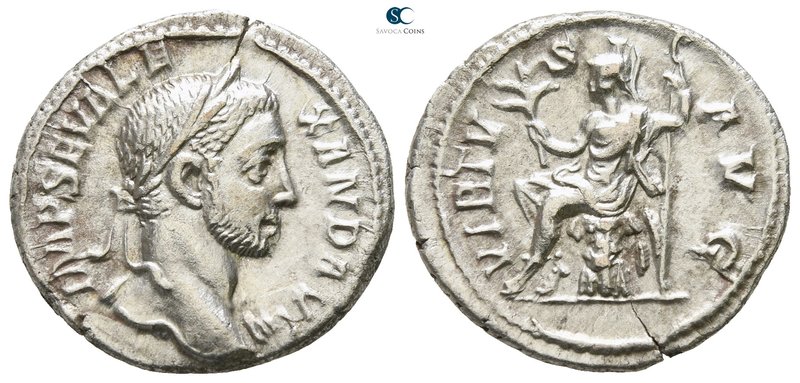 Severus Alexander AD 222-235. Struck AD 228-231. Rome
Denarius AR

19mm., 3,3...