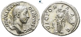 Severus Alexander AD 222-235. Struck AD 231. Rome. Denarius AR