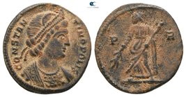 Commemorative Series AD 330-354. Struck under Constantius II, circa AD 348. Rome. Follis Æ