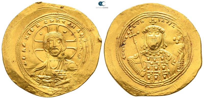 Constantine IX Monomachus AD 1042-1055. Constantinople
Histamenon AV

28mm., ...