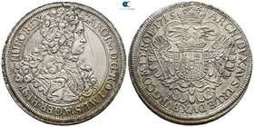 Holy Roman Empire . Vienna. Karl VI AD 1711-1740. 1715. Taler AR