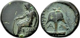 THRACE. Apollonia Pontika. Ae (Circa 350 BC).