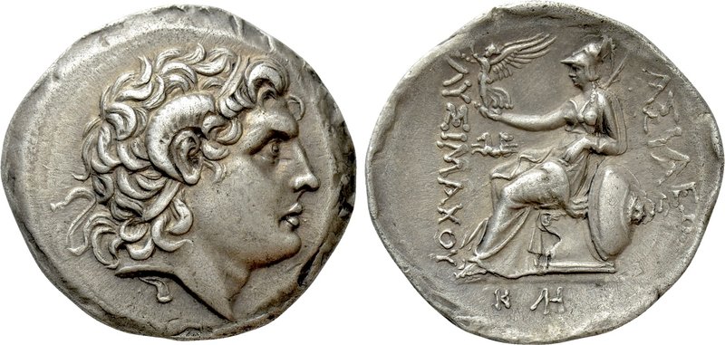 KINGS OF THRACE (Macedonian). Lysimachos (305-281 BC). Tetradrachm. Perinthos. ...