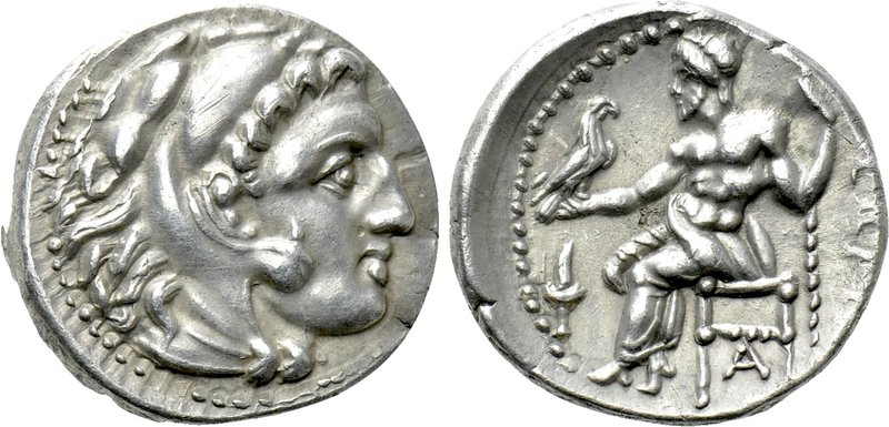 KINGS OF MACEDON. Alexander III 'the Great' (336-323 BC). Drachm. Sardes. 

Ob...