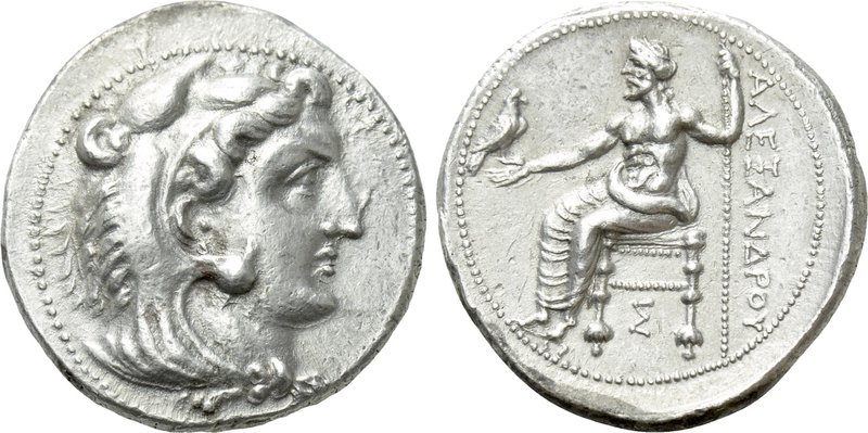 KINGS OF MACEDON. Alexander III 'the Great' (336-323 BC). Tetradrachm. Sidon. Li...