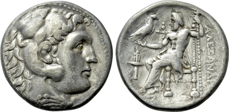 KINGS OF MACEDON. Alexander III 'the Great' (336-323 BC). Tetradrachm. 

Obv: ...