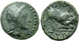 CRETE. Gortyna. Ae (Circa 220 BC).